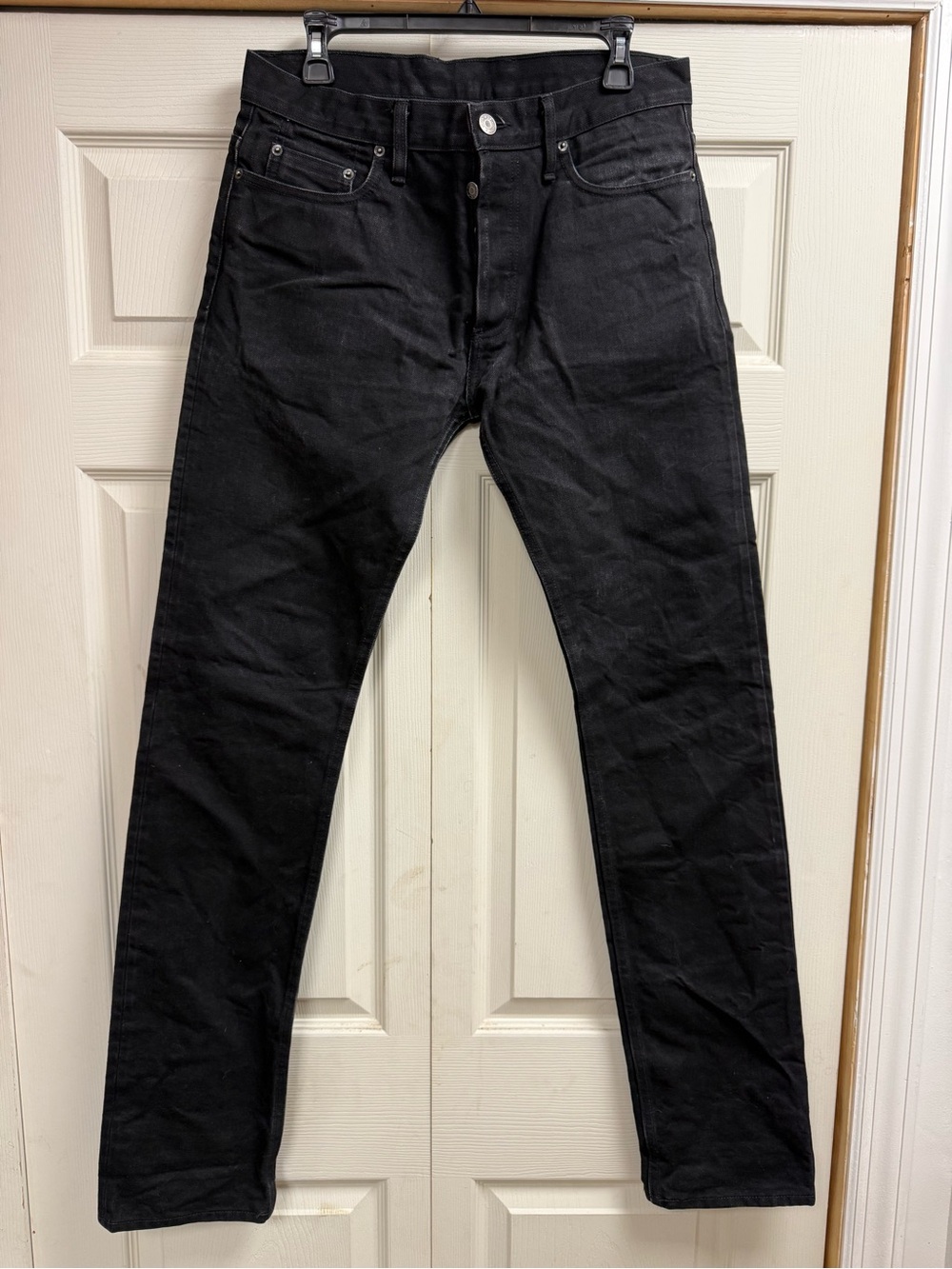 3Sixteen Black Selvedge Jean ST-220X 33 x 34 Slim Fit